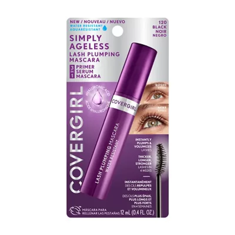 Covergirl Simply Ageless Lash Plumping Mascara Water Resistant