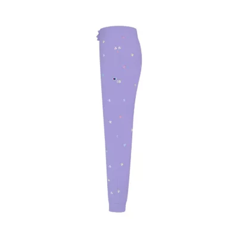 Champion Big Kid Girls Tapered Mid Rise Classic Fit Fleece Jogger Pant