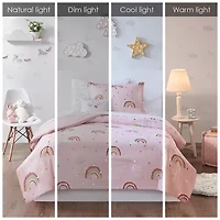 Mi Zone Kids Mia Complete Bed and Sheet Set with decorative pillow