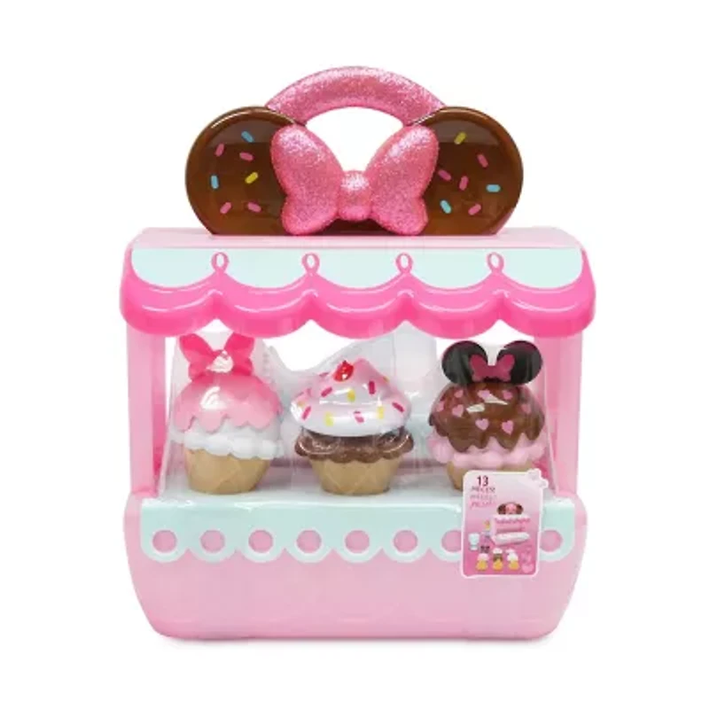 Disney Collection Minnie Mouse Ice Cream Play Set Mickey and Friends Minnie Mouse Toy Playset