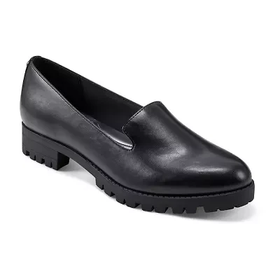 Easy Spirit Geva Womens Round Closed Toe Loafers