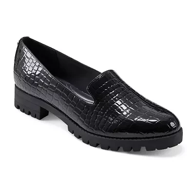 Easy Spirit Geva Womens Round Closed Toe Loafers