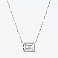 Diamond Addiction (G-H / Si2-I1) Womens 1 CT. T.W. Lab Grown White 14K Gold 18 Inch Pendant Necklace