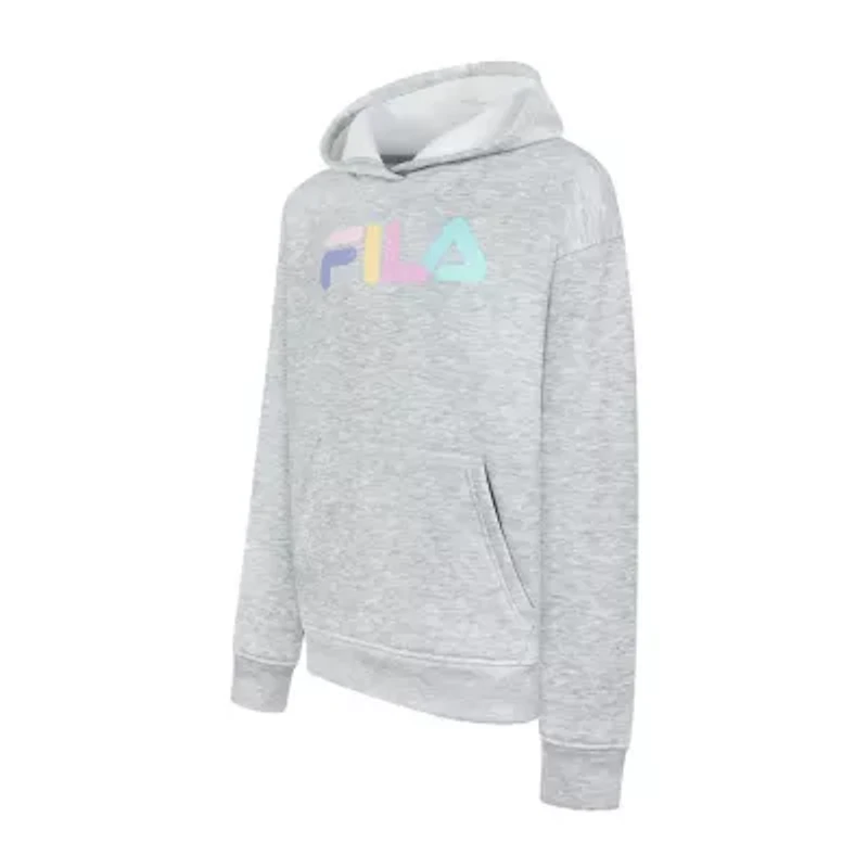 FILA Big Kid Girls Long Sleeve Fleece Active Hoodie