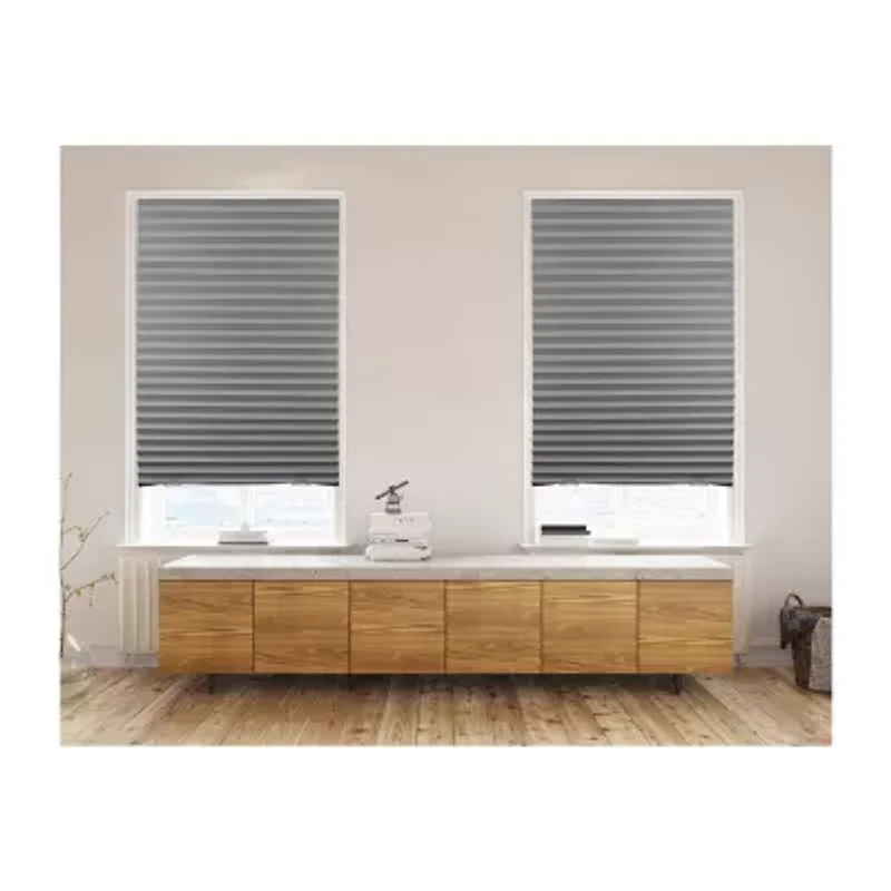 Lumi Home Furnishings Temporary Cordless Room Darkening Pleated Shade