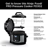 Ninja Foodi 11-in-1 6.5 Qt. Pressure Cooker + Air Fryer