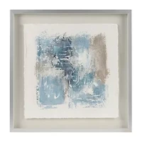 Madison Park Ashlar Glass Framed Matted Wall Art