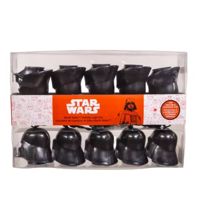 Kurt Adler Star Wars Ul 10 Light Darth Vader Lset String Lights