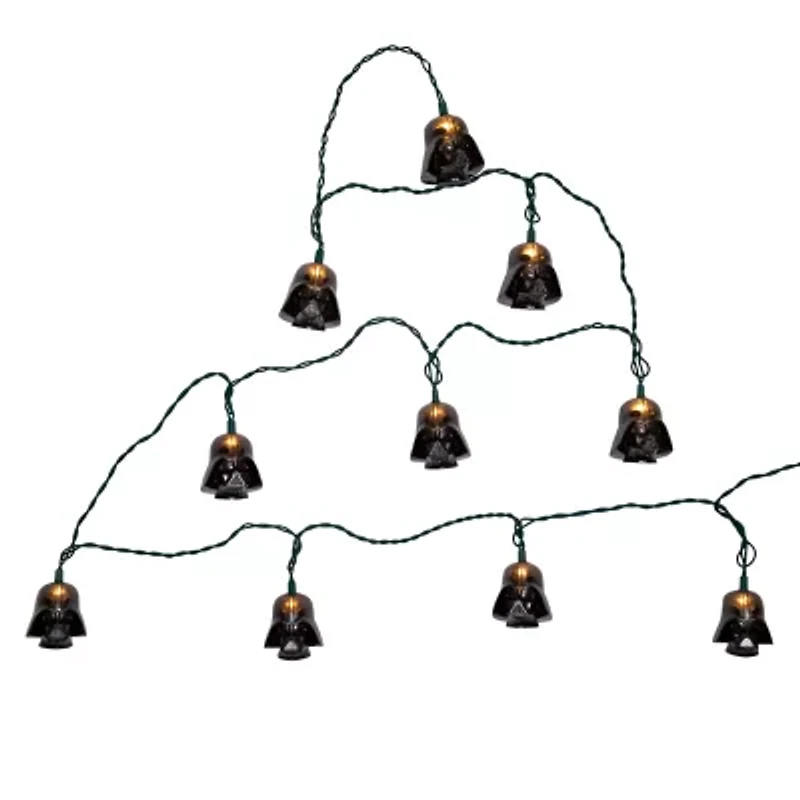 Kurt Adler Star Wars Ul 10 Light Darth Vader Lset String Lights