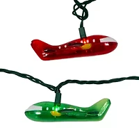 Kurt Adler Ul 10-Light Airplane String Lights