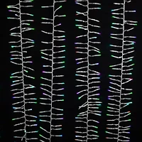 Kurt Adler 480 Light 15.7 Foot Rgb Led Cluster String Lights
