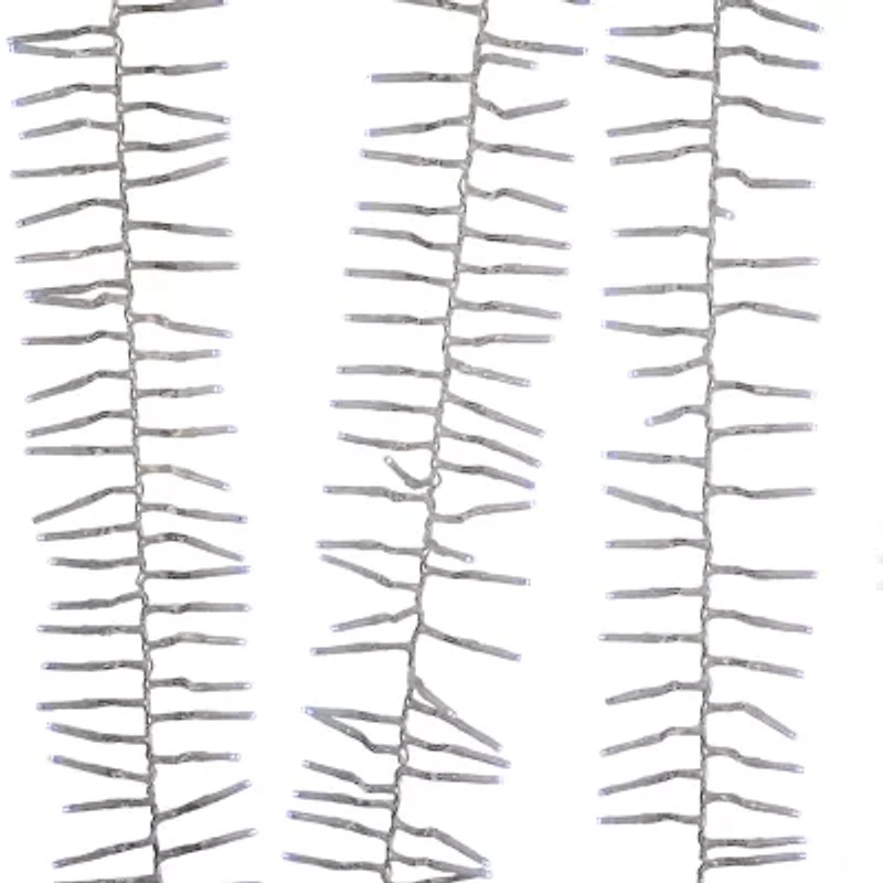 Kurt Adler 32.8-Foot White Led Cluster String Lights