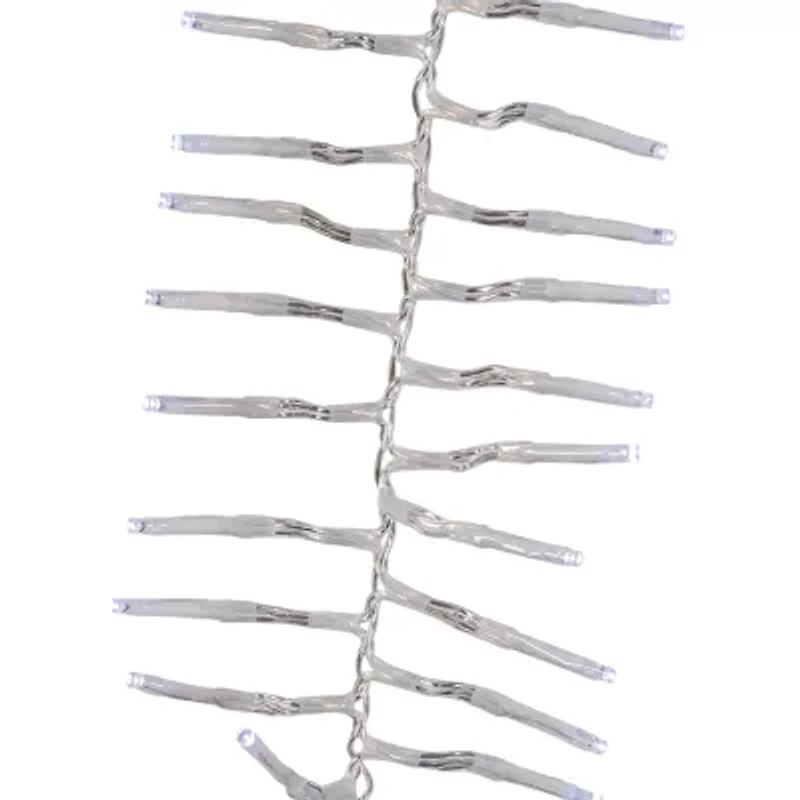 Kurt Adler 32.8-Foot White Led Cluster String Lights