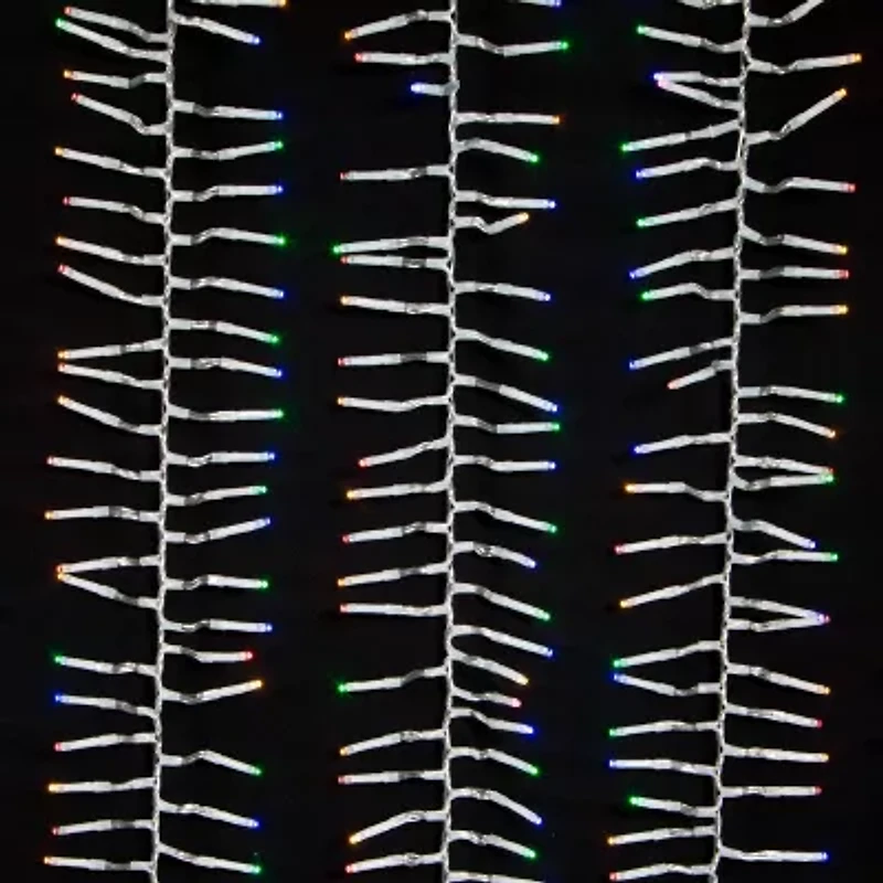 Kurt Adler 1000 Light 32.8-Foot Multi Led Cluster String Lights