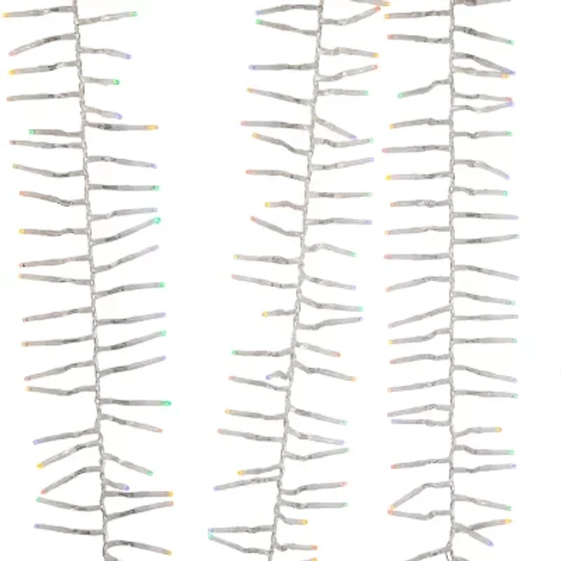 Kurt Adler 1000 Light 32.8-Foot Multi Led Cluster String Lights