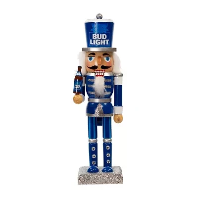 Kurt Adler 10-Inch Budweiser® Bud Light Nutcracker