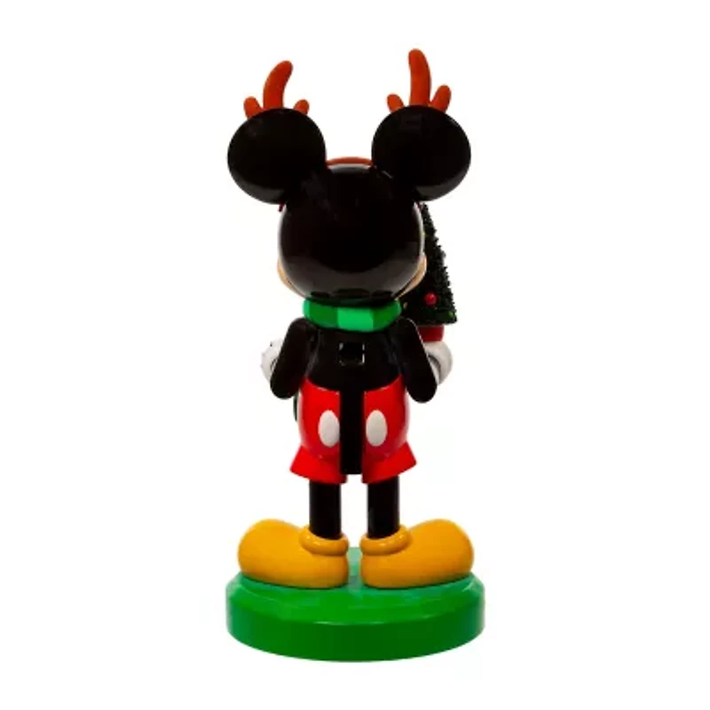 Kurt Adler 6" Mickey Mouse With Tree Mickey and Friends Christmas Nutcracker