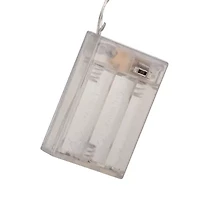 Kurt Adler 12in Battery-Operated Led Lighted Christmas Santa Figurine