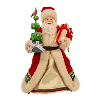 Kurt Adler 10.5-Inch Fabriché Musical 12 Days of Christmas Santa