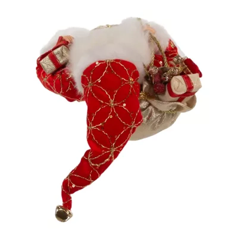 Kurt Adler 17-In Kringle Klaus Red With Gifts Christmas Santa Figurine