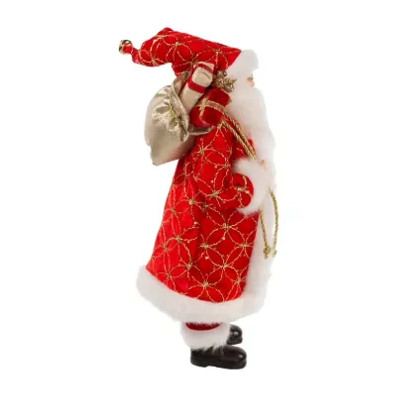 Kurt Adler 17-In Kringle Klaus Red With Gifts Christmas Santa Figurine