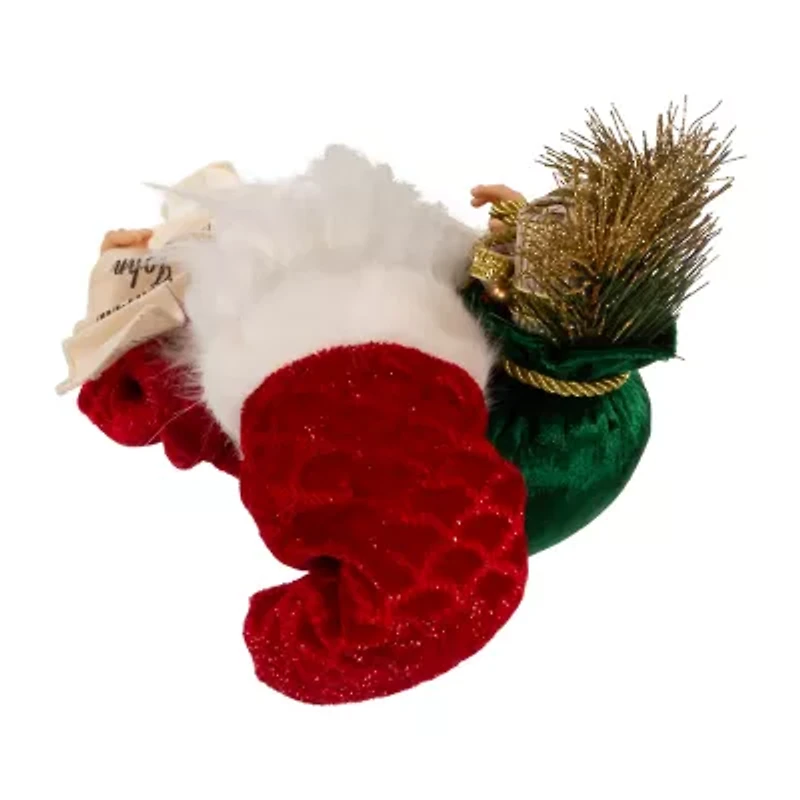 Kurt Adler 17.25-Inch Kringle Klaus Tradition With List Christmas Santa Figurine