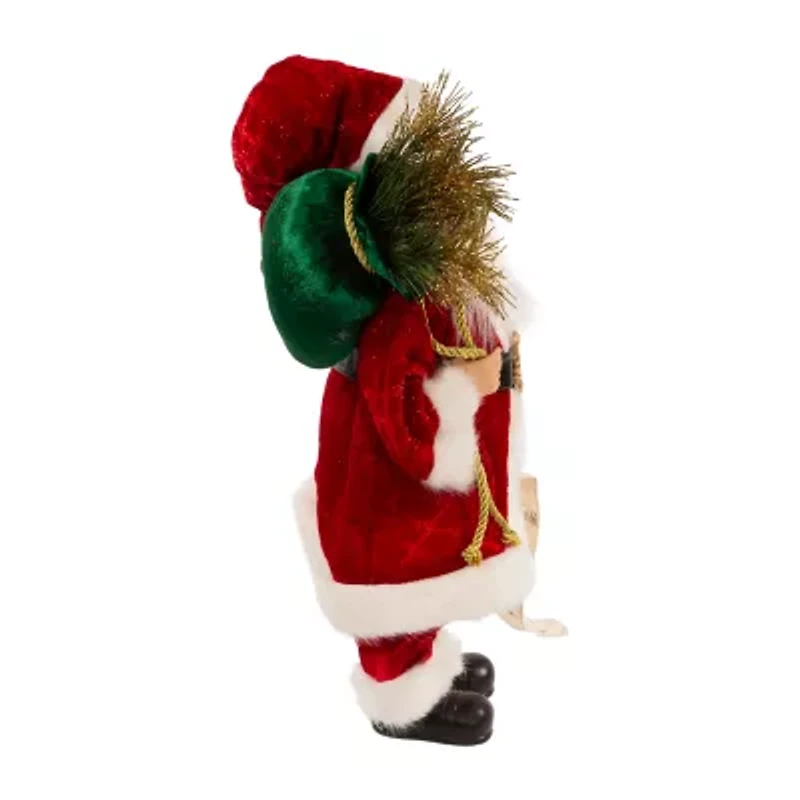 Kurt Adler 17.25-Inch Kringle Klaus Tradition With List Christmas Santa Figurine