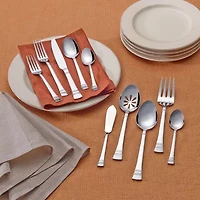 Pfaltzgraff Sapphire Bay 53-pc. Flatware Set