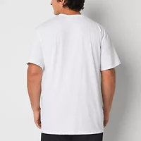 Airwalk Mens Crew Neck Short Sleeve Regular Fit Big and Tall Graphic T-Shirt