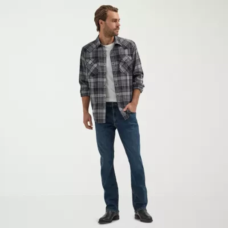 Wrangler® Mens Stretch Fabric Slim Fit Bootcut Jean