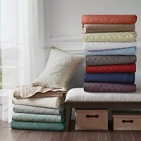 Madison Park Mansfield Antimicrobial Treated Reversible Quilt Set