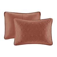 Madison Park Mansfield Antimicrobial Treated Reversible Quilt Set