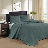 Madison Park Mansfield Oversized Antimicrobial Treated 3pc Bedspread Set
