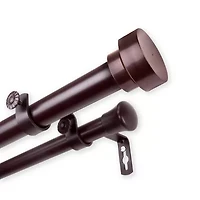 Rod Desyne Bonnet Double Curtain