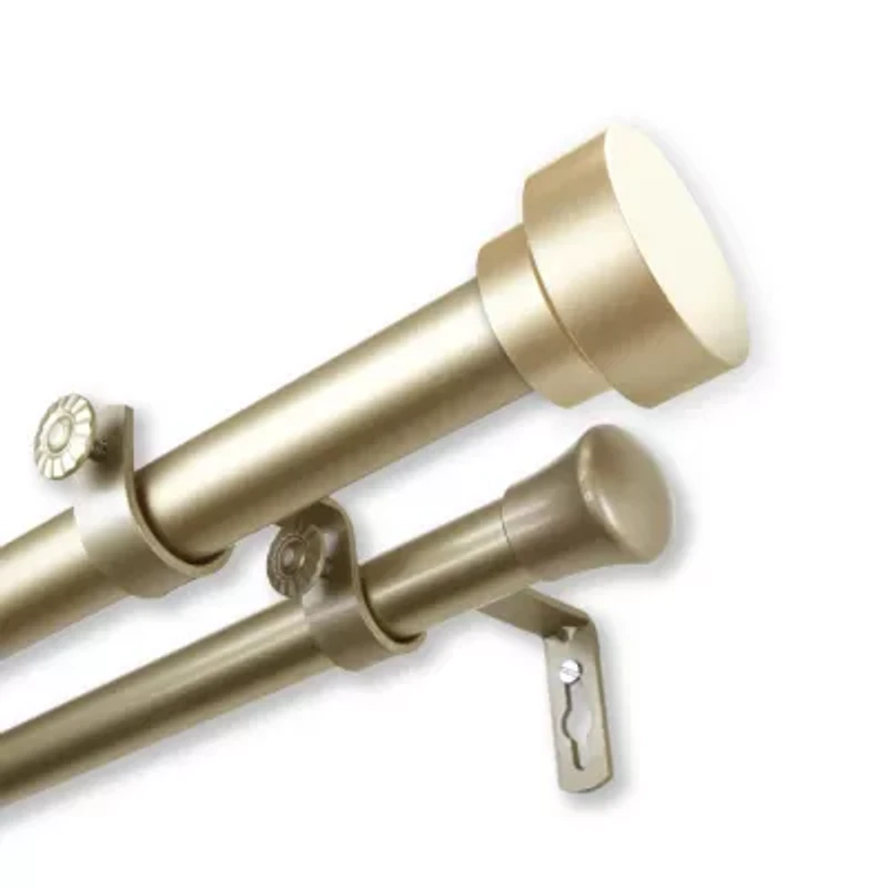 Rod Desyne Bonnet Double Curtain