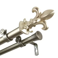 Rod Desyne Fernando Double Curtain