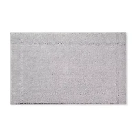 Town And Country Border Grey Bath Rug