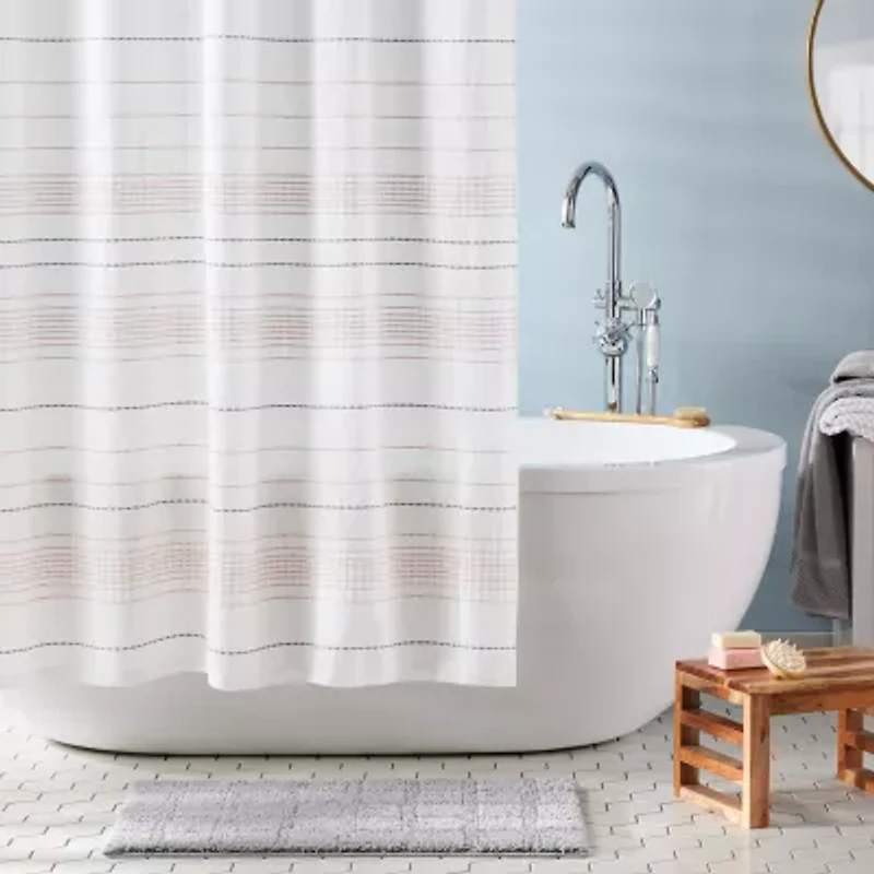 Town And Country Windowpane Grey Bath Rug