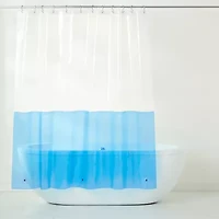 Town And Country Ciara Blue Shower Curtain