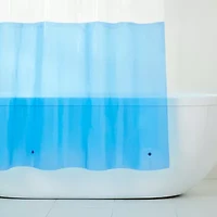 Town And Country Ciara Blue Shower Curtain