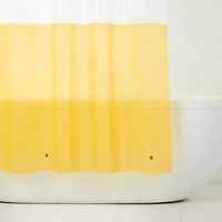 Town And Country Ciara Yellow Shower Curtain