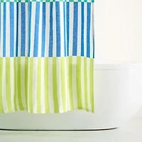 Town And Country Adeline Green Shower Curtain