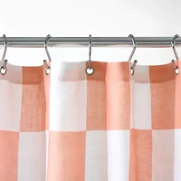 Town And Country Betty Peach Shower Curtain
