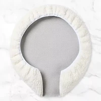 Town And Country White Toilet Lid Cover