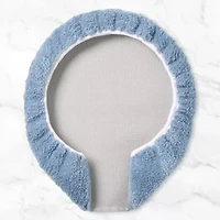 Town And Country Blue Toilet Lid Cover