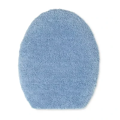 Town And Country Blue Toilet Lid Cover