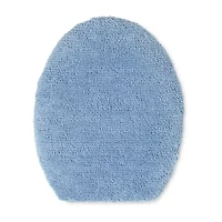 Town And Country Blue Toilet Lid Cover