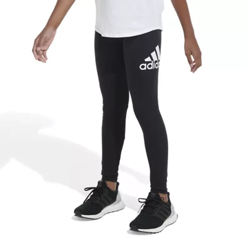 adidas Big Kid Girls Mid Rise Active Full Length Leggings