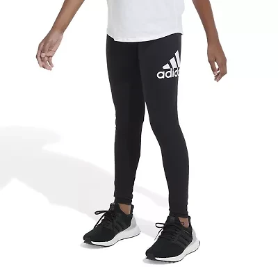 adidas Big Kid Girls Mid Rise Active Full Length Leggings