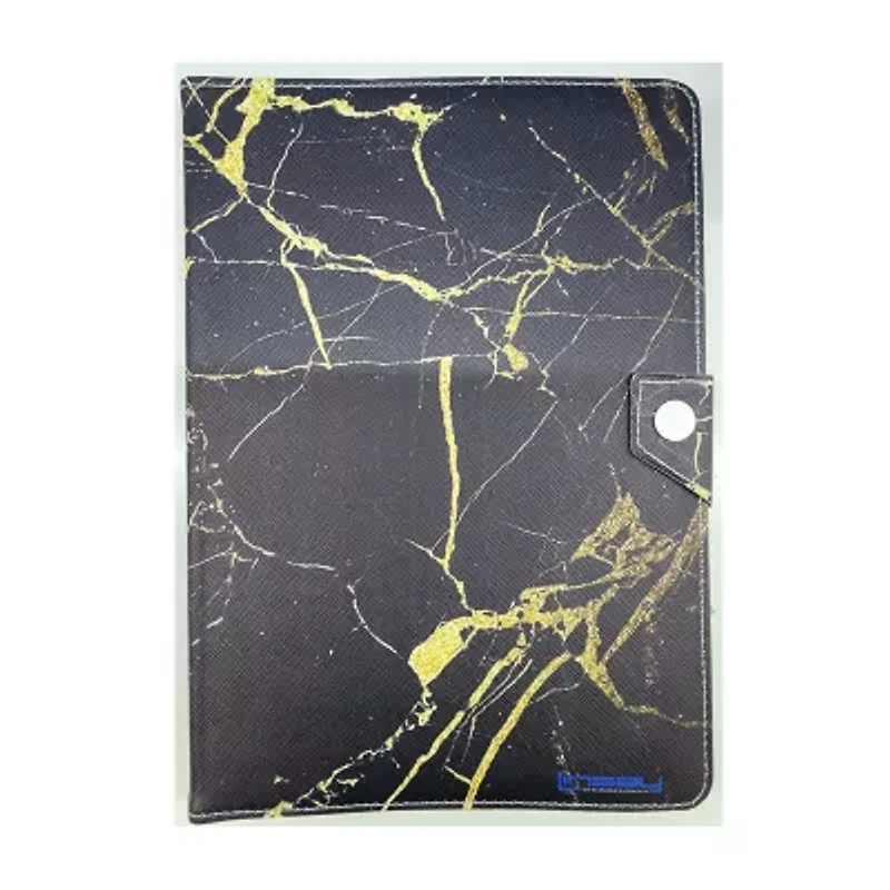 LINSAY® 10.1 Octa Core 128Gb Android 15 Tablet Bla Gold Case